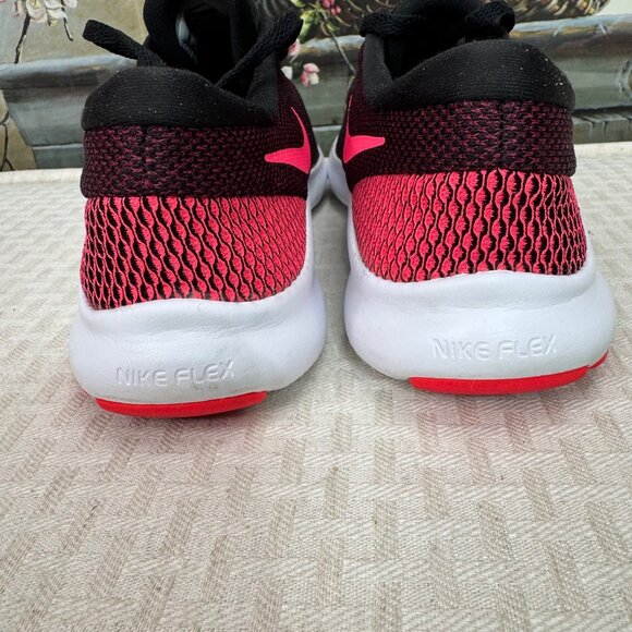 Nike Flex Experience RN 7 Womens Size 10 Black & Pink Mesh Running Shoes - Picture 3 of 9